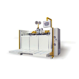 Semi Automatic 3 5 Ply Corrugated Box Folder Gluer Forming Machine For Corrugated Carton Box