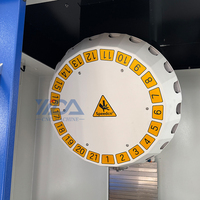 Fraiseuse verticale CNC T600 à 5 axes avec commande Robodrill Fanuc, broche BT30 conique, servo-moteur unique, automatique