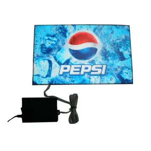 Top Brand Custom El Hintergrund beleuchtung Werbung Blinklicht Poster Display Light Up El Panel für die Werbung