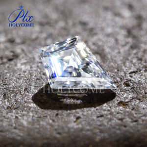 <span class=keywords><strong>Moissanite</strong></span> Taglio Aquilone Personalizzato Holycome 6x9mm Certificato D VVS Super Bianco Diamante Sintetico <span class=keywords><strong>Moissanite</strong></span> Sfuso - Product Image 3
