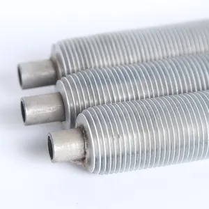 1060 1100 1050 aluminum pipe G Type L Type Aluminum Extruded Fin Steel Tube Finned Pipes