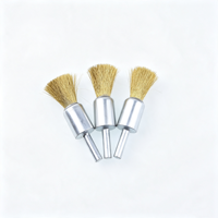 Brosse industrielle OEM en laiton à fil coupé avec tige – Idéale pour l'élimination de la rouille et le nettoyage de surface, vitesse de rotation maximale 10000 tr/min