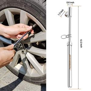 เกจวัดแรงดันลมยางแบบสองหัวสำหรับงานหนัก 10-150 PSI สำหรับรถบรรทุก - Product Image 3