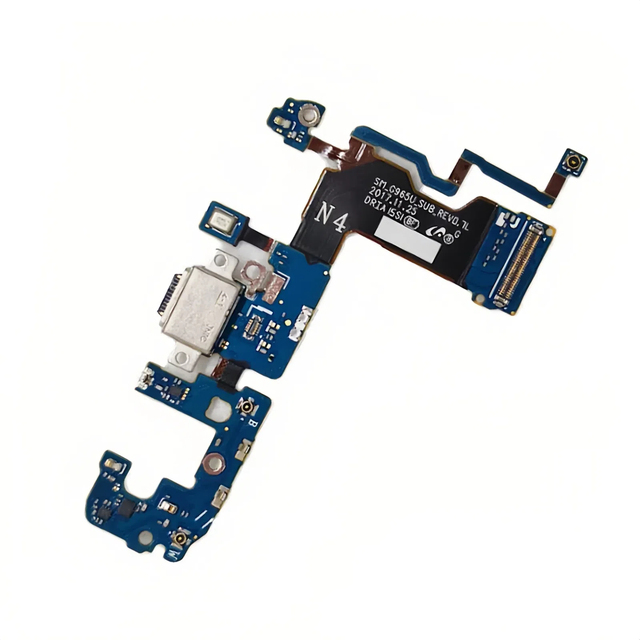 Libreduty Blue Bar Design High Quality Charge Sub Board for for S9 Plus/S9+ SM-G965F Flex Cable DC Jack Parts
