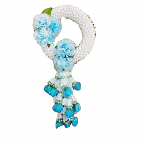 พวงมาลัยดอกไม้ไทย ทำมือ ทนทาน ผ้าและพลาสติก สำหรับงานพิธี ตกแต่ง ของขวัญ สวยงาม สง่างาม พวงมาลัยมือถือแบบไทยของเรา - Product Image 3