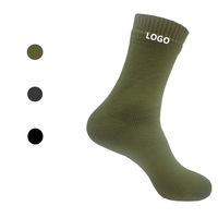 Chaussettes à technologie imperméable Chaussettes Wudu musulmanes Chaussettes d'équipage respirantes évacuant l'humidité pour la chasse Ski Randonnée