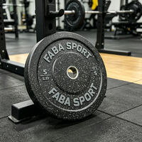 Plaques de musculation en caoutchouc pour la salle de sport et la remise en forme à domicile