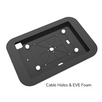 Boîtier en plastique en métal d'affaires pour iPad Pro 11 pouces tablette PC étui antivol dans l'étagère de voitures de magasins