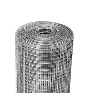 Hot Dipped Galvanized 6mm Aperture Iron Wire Mesh Square Hole Cloth Type Cut Welded Processing Services Available