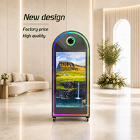 Vanplex 43" Miroir Photo Tactile Compatible Appareil Photo Machine Photo Moderne à Louer pour Mariage et Fêtes
