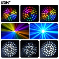 Paquete de 2 Luces Móviles Sharpy DMX de 295W con Control Maestro-Esclavo y Estuche de Transporte