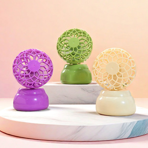 Mini Portable Fan With Rechargeable Battery Usb Charging <b>Foldable</b> Design For <b>Desk</b> And Handheld Use - Product Image 1