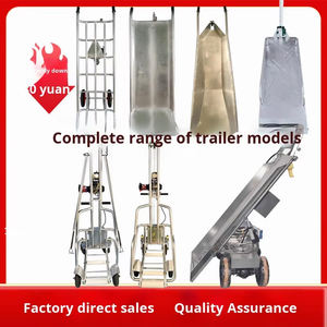Nuovo Rimorchio a Tre Ruote in Acciaio per Trasporto Suini, Design Rinforzato Manuale per Uso Allevamento - Product Image 5