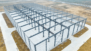 Edificio Industrial de Estructura de Acero con Servicios de Soldadura, Corte y Doblado, Diseño de Diseño Flexible - Product Image 6