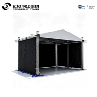 Truss de escenario 290*290mm/400*400mm/530*530mm/7652 Truss de aluminio a la venta utilizado para actuaciones en eventos