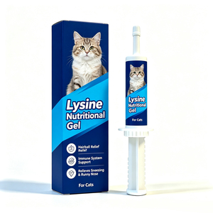 Gel nutritionnel à la <span class=keywords><strong>lysine</strong></span> OEM ODM <span class=keywords><strong>pour</strong></span> le bien-être félin, renforce l'immunité et soulage l'inconfort respiratoire, complément <span class=keywords><strong>de</strong></span> <span class=keywords><strong>lysine</strong></span> <span class=keywords><strong>pour</strong></span> <span class=keywords><strong>chat</strong></span> - Product Image 1