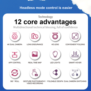 Mini <span class=keywords><strong>Drone</strong></span> Với 4K Máy Ảnh E99 Pro K3 Trở Ngại Tránh 2.4G Điều Khiển Từ Xa Có Thể Gập Lại 360 Lật Không Đầu Chế Độ Trẻ Em Mini <span class=keywords><strong>Drone</strong></span> - Product Image 6