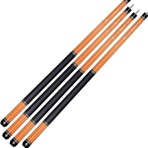 Queue de billard ASN Hexagram-SB5 58 pouces en fibre de carbone, finition lisse, transmission de puissance, queue de billard durable avec fût en fibre de carbone - Product Image 1