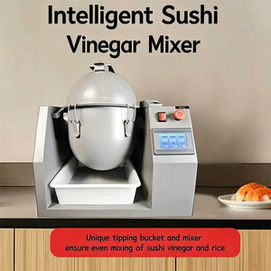 AM QDMECH Miscelatore Refrigerato per Sushi da Tavolo, Capacità 6KG, <span class=keywords><strong>Design</strong></span> Compatto, Facile Utilizzo, Miscelatore per Riso da Sushi - Product Image 1