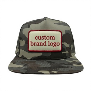 Casquettes Snapback Camouflage de Haute Qualité VN Hat Factory – Casquettes de Sport en Coton Épais Personnalisables avec Logo et Patch pour Activités de Plein Air - Product Image 1
