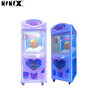 Máquina de grúas clásica con embalaje blíster, cristal templado, luz degradada colorida, máquina de muñecas personalizable, 120W 110/220V - Product Image 5