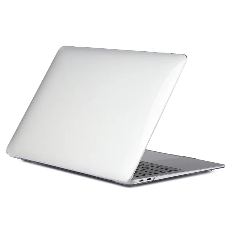 Capa protetora de cristal macio para macbook, capa de proteção para laptop 2021 2022 air 13 2021 pro 14 16 pc