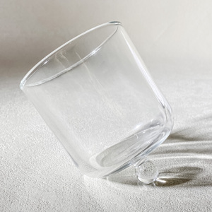 Temizle cam çan kapak için mum kavanoz gıda depolama masaüstü bitki ve çiçek dekorasyon zarif şamdan aksesuar - Product Image 4