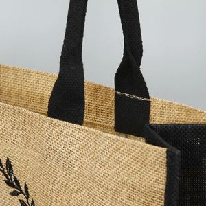 Bolsas de Yute con Logotipo Personalizado, Muestra Gratis, Bolsas de Compras de Yute de Gran Capacidad, Bolsas de Yute con Iniciales - Product Image 5
