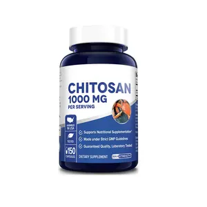 Private Label Vegan 1000mg Chitosan Softgel Capsules For Weight Loss Management Supplement