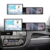 Écran ZWNAV 13,1"+12,3" pour Mitsubishi Outlander 2014-2022 Android 15 Carplay DSP GPS Multimédia Autoradio Stéréo 4G 360