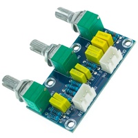 Module d'amplification de préampli de carte son passive XH-M802, réglage du son bas et haut, carte PCB DIY