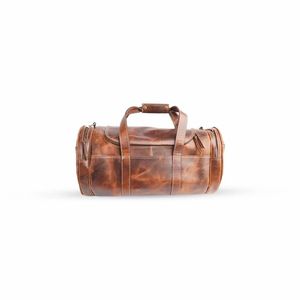 Bolsa de Viaje de Cuero Genuino Más Vendida, el Compañero de Viaje Premium para Estilo y Funcionalidad - Product Image 1