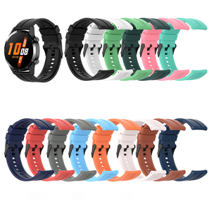 Cinturino in Silicone 22mm per orologio Huawei Watch <span class=keywords><strong>GT2</strong></span> <span class=keywords><strong>46mm</strong></span> cinturino in Silicone per Huawei Watch <span class=keywords><strong>GT2</strong></span> regolabile cinturino in Silicone - Product Image 1