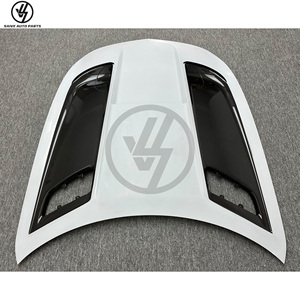 Capó de Fibra de Carbono Semiseca Serie Black para AMG GT GTC GTS 2014-2016, Nueva Cubierta de Motor - Product Image 4