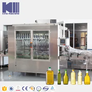 Factory Supplier Easy To Operate Fully Automatic Cooking Oil Filling And Capping Machine