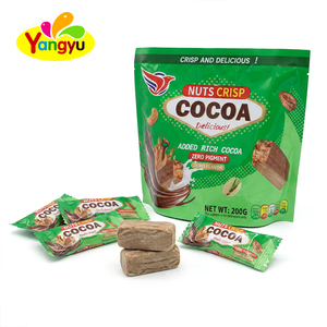 Bonbons croustillants aux noix au goût de <span class=keywords><strong>cacao</strong></span>, emballés individuellement, 200g, directement de l'usine - Product Image 4
