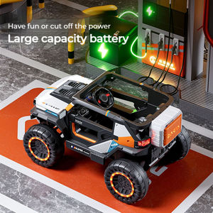 2024 Neuankömmling Kids Electric <span class=keywords><strong>UTV</strong></span> Factory geliefert 12V batterie betriebene leistungs starke Allrad-Antriebs straße Big Toy Ride Plastic - Product Image 3