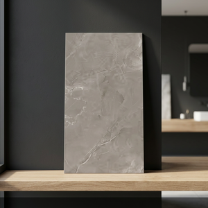 Ameera Gray Carved Matte Porcelain Tiles 600x1200mm Anti Slip Luxury Floor and Wall Collection - Product Image 3