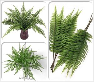 Plantas Artificiales Realistas de Plástico, Hojas de Helecho Plumosa para Centros de Mesa de Boda, Decoración, Arreglos Florales - Product Image 3