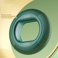 Renforceur de poignée réglable en silicone, grand cercle de 490 mm pour la rééducation musculaire et le massage des bras
