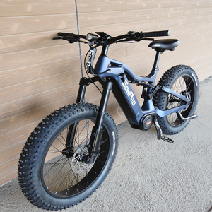 Bicicleta Eléctrica Gonped con Llantas Gruesas, 1000w M620, Cuadro de Carbono, Todoterreno, Suspensión Completa Ultra THUNDER - Product Image 1