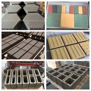 केइदोंग QT4-35B छोटे व्यवसाय विचार मशीन निर्माण मशीनरी कंक्रीट ईंट बनाने वाली मशीन - Product Image 2