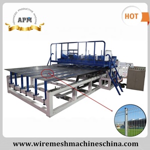 Mới tự động công nghiệp 3D Bảng điều chỉnh hàng rào hàn dây lưới máy làm với PLC động cơ bơm bánh răng mang thành phần - Product Image 2