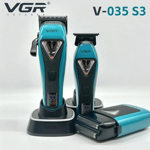 VGR V-035 S3 Tagliacapelli <span class=keywords><strong>Professionale</strong></span>, Regolabarba in Metallo con Base di Ricarica per Uomo - Product Image 5