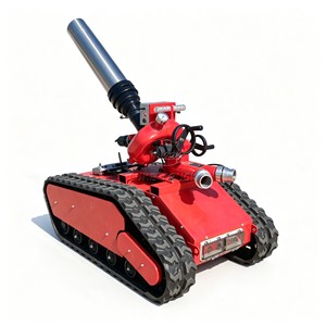 Robot de extinción de incendios sobre orugas de alto flujo (80L/S) con alcance de 60m - Product Image 1