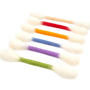 Jouet géant en peluche XL en forme de coton-tige avec herbe à chat pour chats d'intérieur – Jouet apaisant et interactif pour soulager le stress des animaux de compagnie - Product Image 6