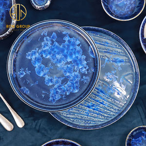 Vaisselle en porcelaine commerciale vintage, vaisselle <span class=keywords><strong>de</strong></span> table, assiette à steak/dessert <span class=keywords><strong>de</strong></span> 9,5/11,5 pouces pour restaurant, couverts <span class=keywords><strong>de</strong></span> dîner commerciaux - Product Image 6