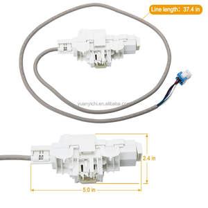 Haute qualité rondelle <span class=keywords><strong>Samsung</strong></span> DC34-00025A interrupteur <span class=keywords><strong>porte</strong></span> serrure pièces de rechange DC34-00025C DC34-00025E couvercle serrure assemblage - Product Image 5