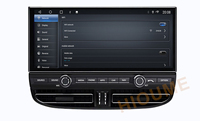 Autoradio multimédia Android 10 6+128G 12,5 pouces avec navigation GPS pour Porsche Cayenne 958 92A 2010-2016 Carplay Android Auto