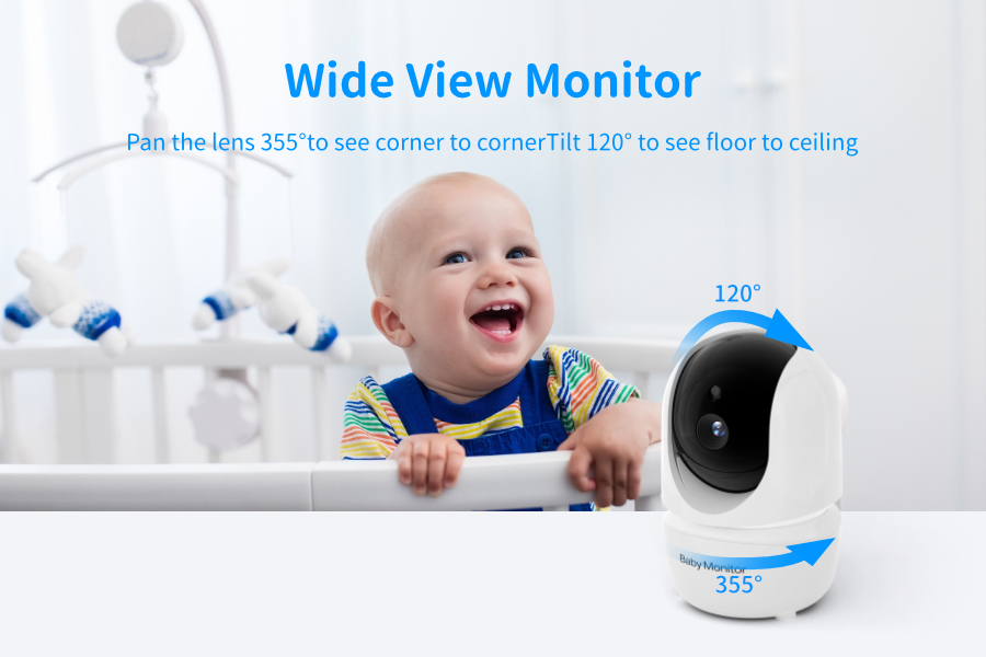 5 inch HD hot selling cheap good quality smartree reliable baby monitor factory